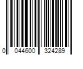 Barcode Image for UPC code 0044600324289