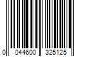 Barcode Image for UPC code 0044600325125