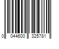 Barcode Image for UPC code 0044600325781