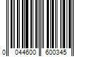 Barcode Image for UPC code 0044600600345