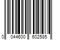 Barcode Image for UPC code 0044600602585