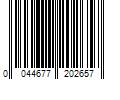 Barcode Image for UPC code 0044677202657