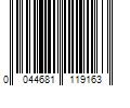 Barcode Image for UPC code 0044681119163