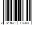 Barcode Image for UPC code 0044681119392