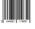 Barcode Image for UPC code 0044681119651