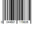 Barcode Image for UPC code 0044681119835