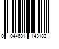 Barcode Image for UPC code 0044681143182