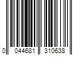 Barcode Image for UPC code 0044681310638