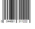 Barcode Image for UPC code 0044681311222