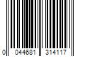 Barcode Image for UPC code 0044681314117