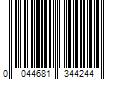 Barcode Image for UPC code 0044681344244