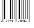 Barcode Image for UPC code 0044681345692