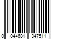 Barcode Image for UPC code 0044681347511