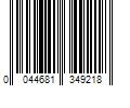 Barcode Image for UPC code 0044681349218