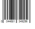 Barcode Image for UPC code 0044681349256