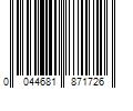 Barcode Image for UPC code 0044681871726