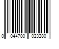 Barcode Image for UPC code 0044700023280