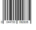 Barcode Image for UPC code 0044700092835