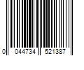 Barcode Image for UPC code 0044734521387