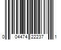 Barcode Image for UPC code 004474222371