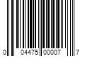 Barcode Image for UPC code 004475000077