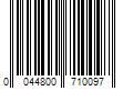 Barcode Image for UPC code 0044800710097