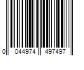 Barcode Image for UPC code 0044974497497