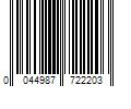 Barcode Image for UPC code 0044987722203