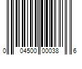 Barcode Image for UPC code 004500000386