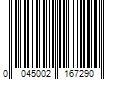 Barcode Image for UPC code 0045002167290