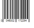 Barcode Image for UPC code 0045002172294