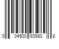 Barcode Image for UPC code 004500939808