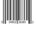 Barcode Image for UPC code 004502283602