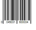 Barcode Image for UPC code 0045031600034