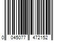 Barcode Image for UPC code 0045077472152