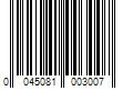 Barcode Image for UPC code 0045081003007