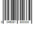 Barcode Image for UPC code 0045081800330