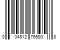 Barcode Image for UPC code 004512765808