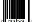 Barcode Image for UPC code 004513000083