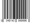 Barcode Image for UPC code 0045143999996