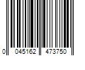 Barcode Image for UPC code 0045162473750