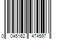 Barcode Image for UPC code 0045162474597