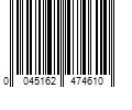 Barcode Image for UPC code 0045162474610