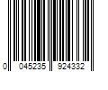 Barcode Image for UPC code 0045235924332