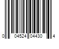 Barcode Image for UPC code 004524044304