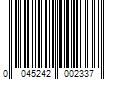 Barcode Image for UPC code 0045242002337