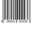 Barcode Image for UPC code 0045242002436