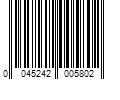 Barcode Image for UPC code 0045242005802