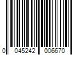 Barcode Image for UPC code 0045242006670