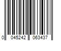 Barcode Image for UPC code 0045242063437